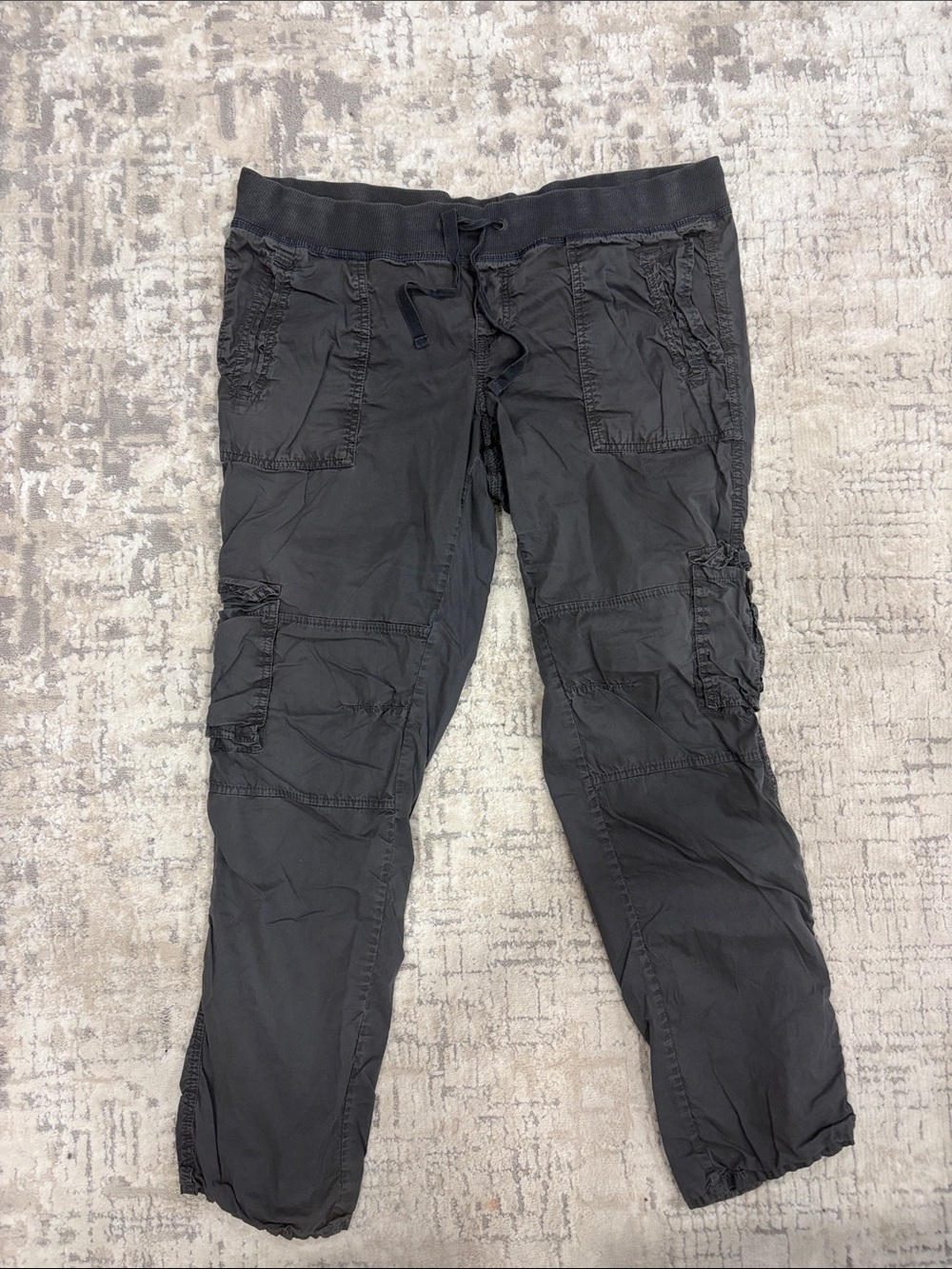 GAP Hadley Dark Gray Waistband Pants